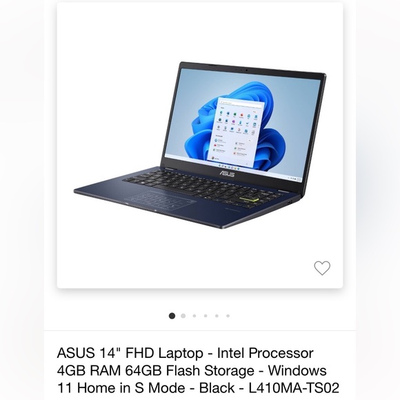 ASUS Other - ASUS 14’’ FHD laptop